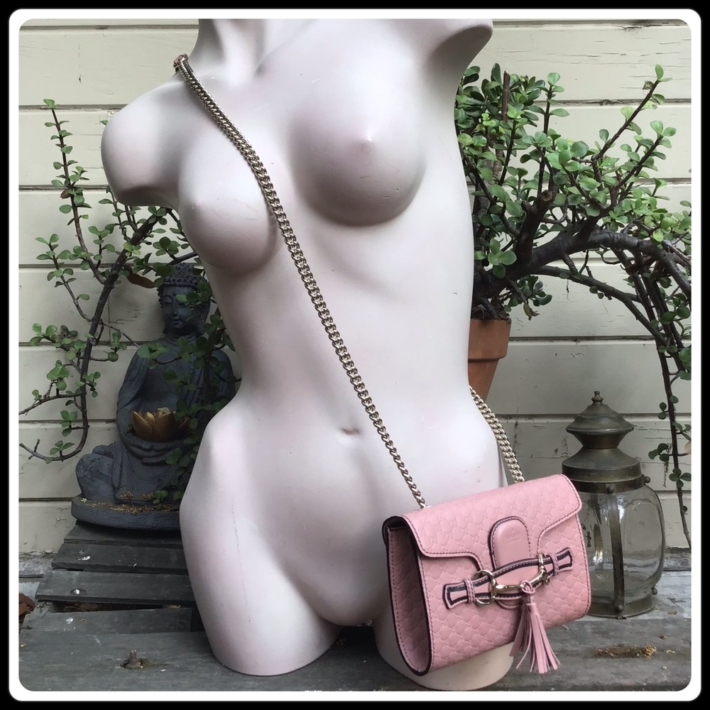 ❌SOLD❌Gucci Emily chain Microguccissima bag - Picture 3 of 14